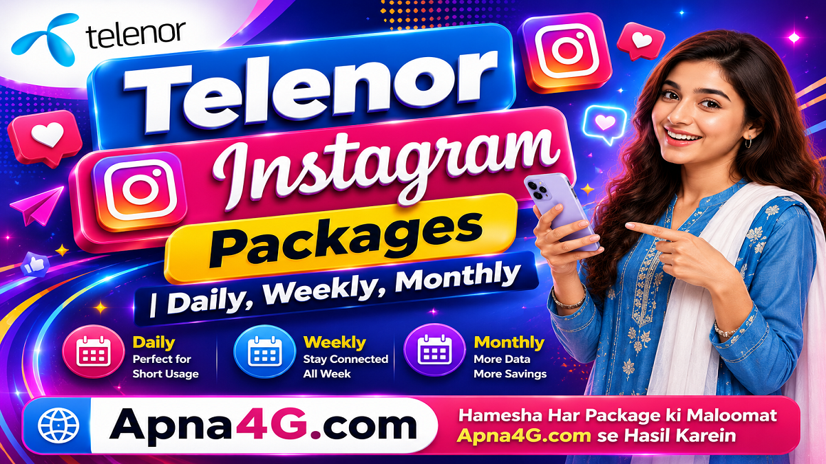 Telenor Instagram Packages Details