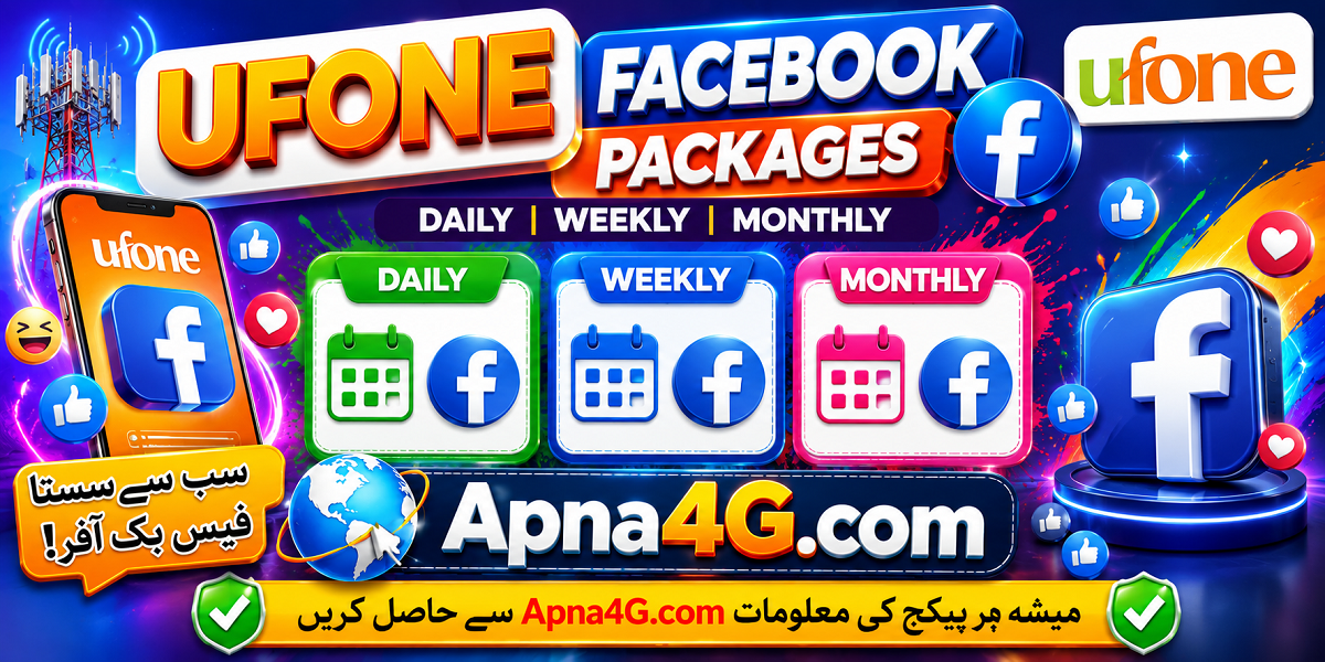 Ufone Facebook Packages Details