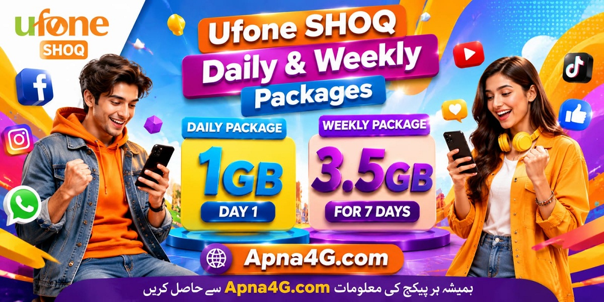 Ufone Shoq Subscription & Packages
