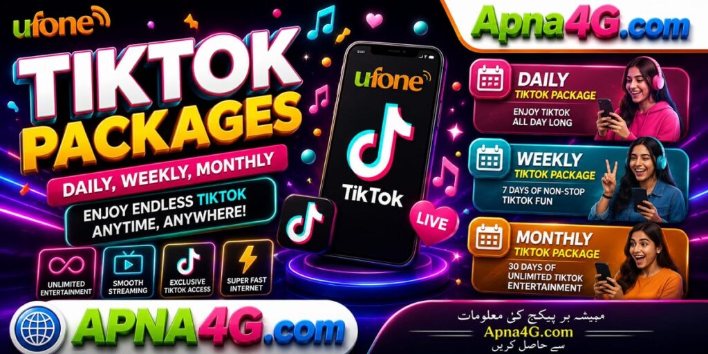 Ufone TikTok Offer & Buckets New