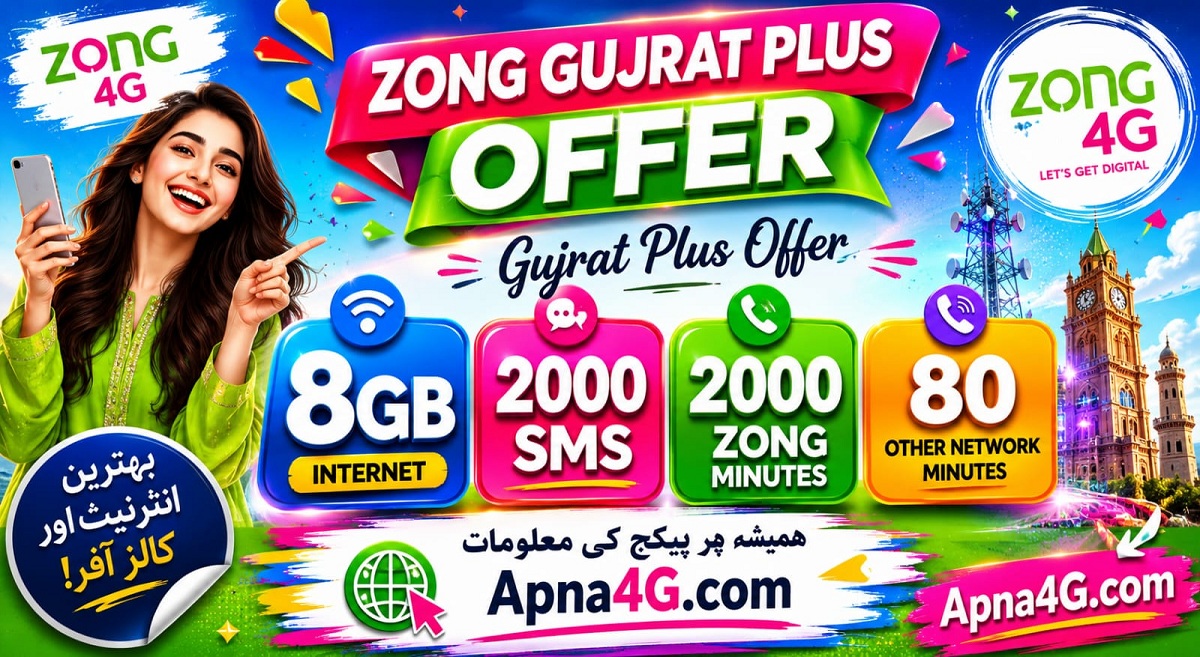 Zong Gujrat Plus Offer