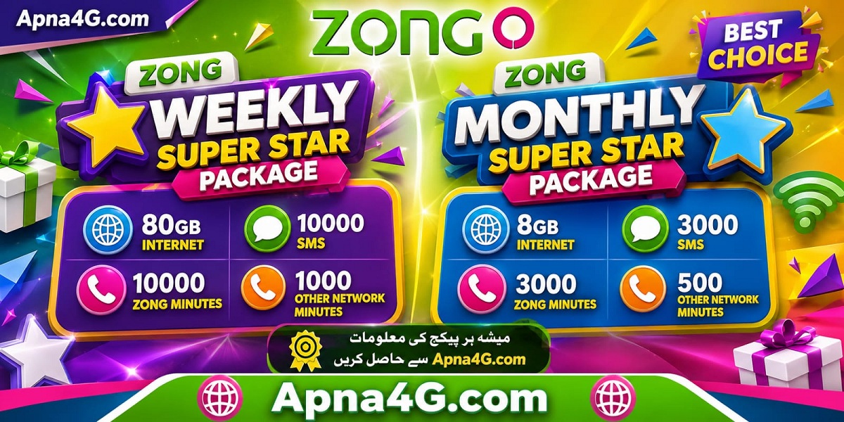 Zong Super Star Offer (Weekly & Monthly)
