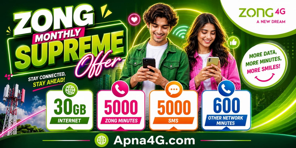 Zong Supreme Bachat Offer Detail & Code