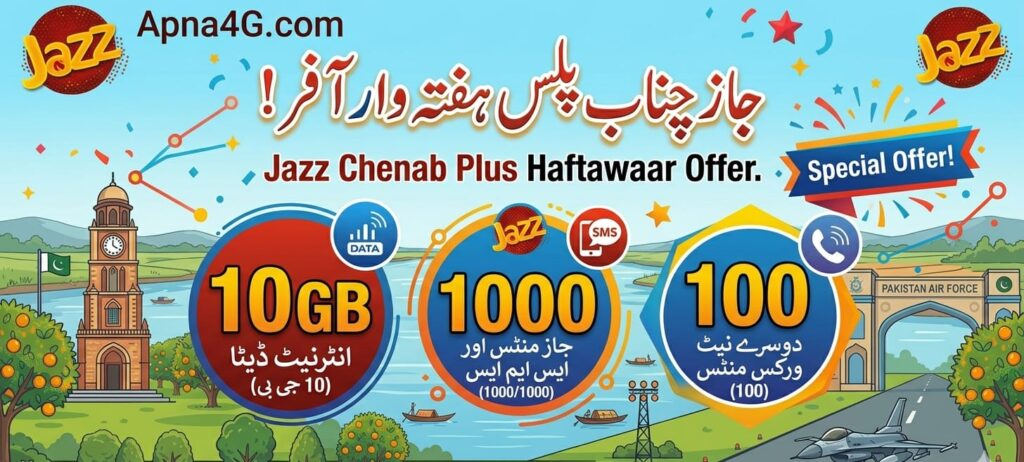 Jazz Chenab Haftawaar Offer
