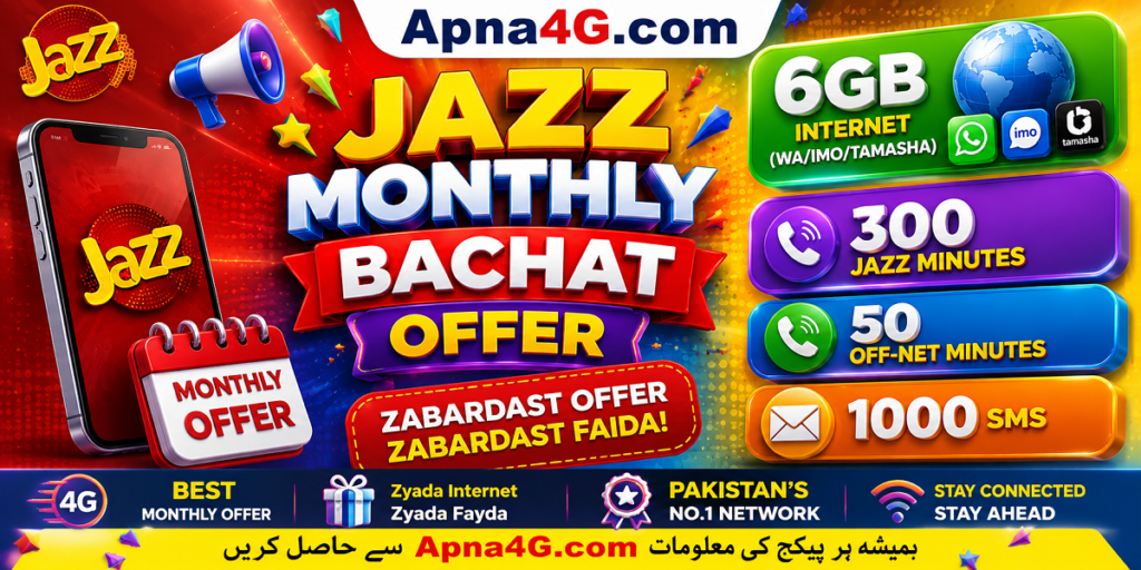 Jazz Monthly Bachat Offer