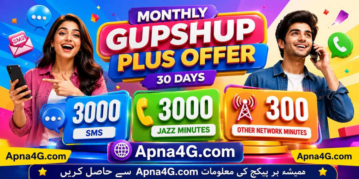 Jazz Monthly GupShup Plus Code