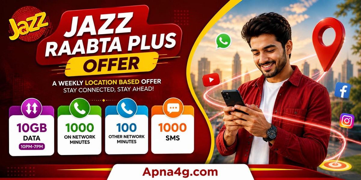 Jazz Raabta Plus Offer 10GB