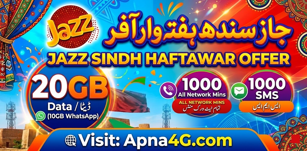 Jazz Sindh Haftawar Offer 2026