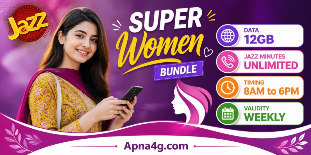 Jazz Super Woman Bundle 12GB