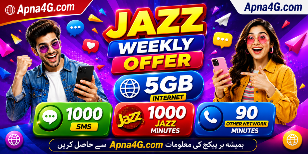 Jazz Weekly Offer 5GB Info