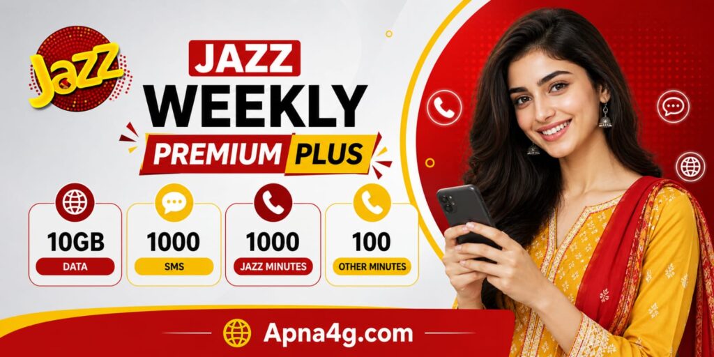 Jazz Weekly Premium Plus 10GB