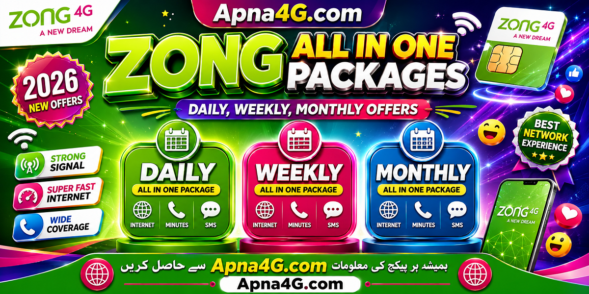 Zong All In One Package Details