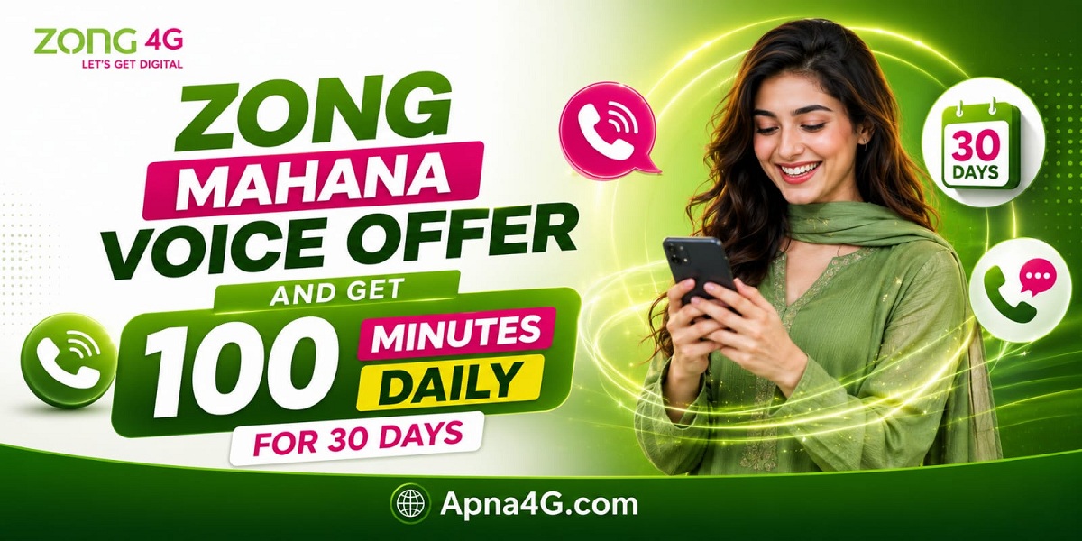 Zong Mahana Voice Offer.