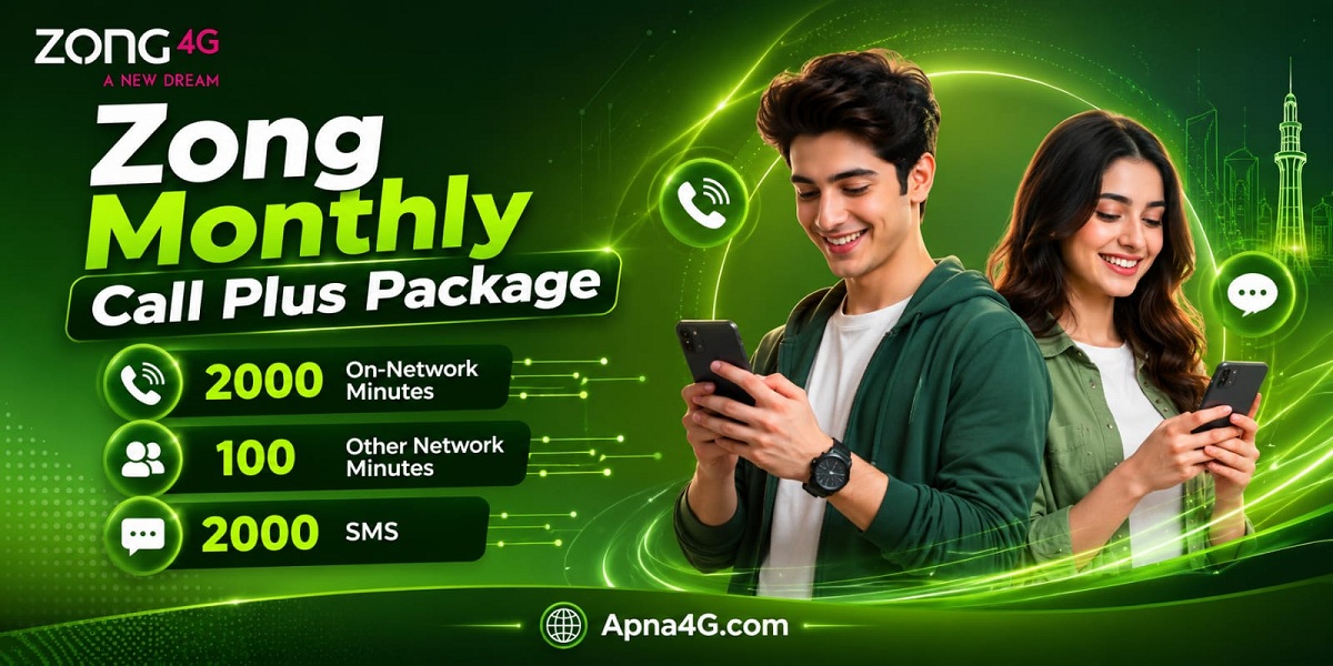 Zong Monthly Call Plus