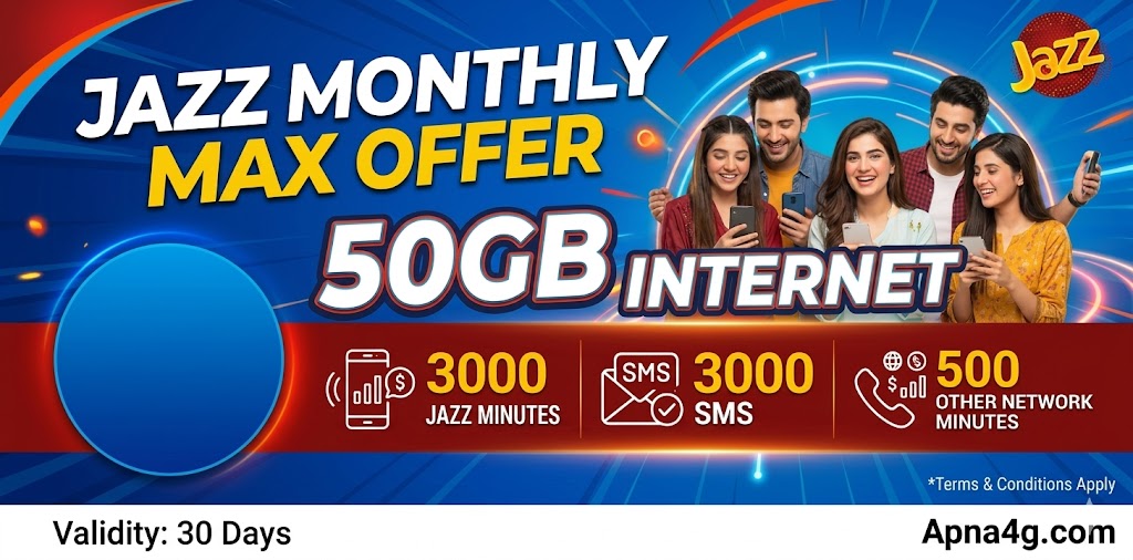 Jazz Monthly Max Offer
