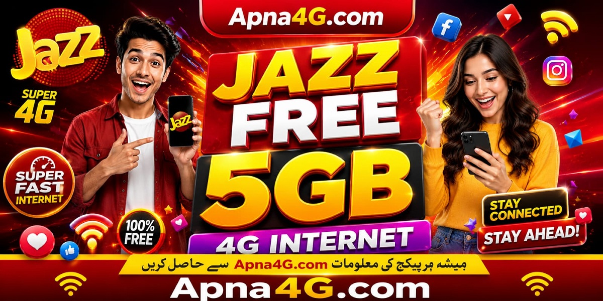 Jazz Free 5GB Internet Code