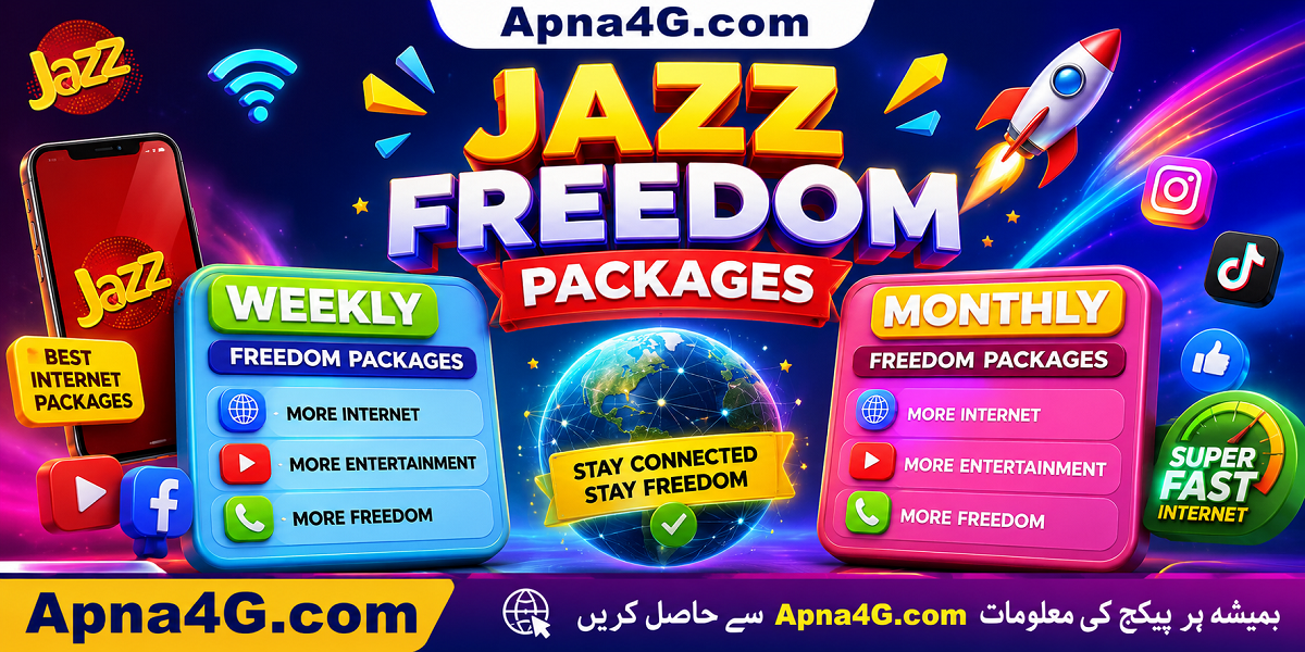 Jazz Freedom Packages Weekly & Monthly