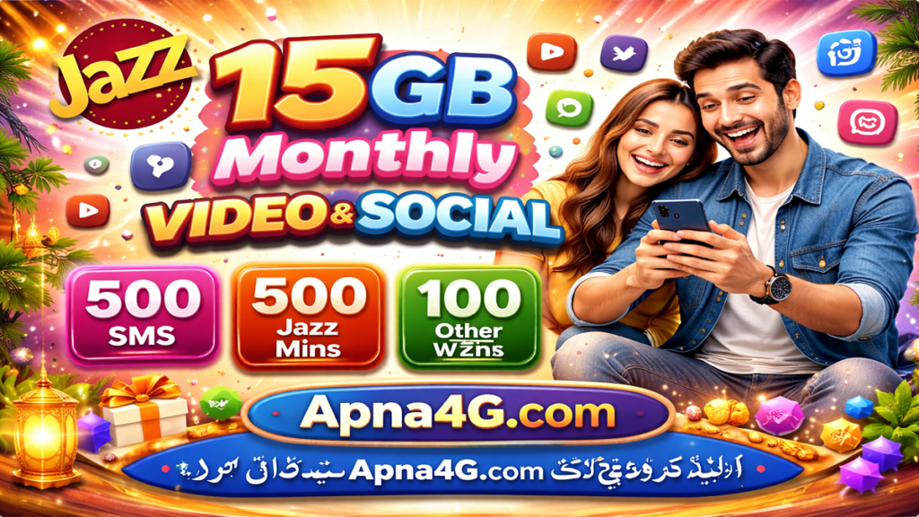 Jazz 15GB Monthly Package