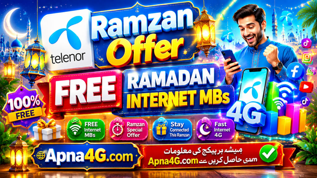 Telenor Ramzan Internet Offer
