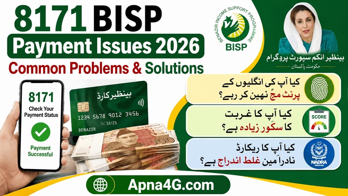 8171 BISP Payment Issues 2026