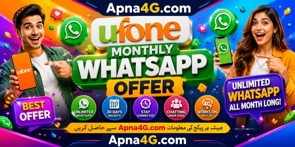 Ufone Monthly WhatsApp 6GB