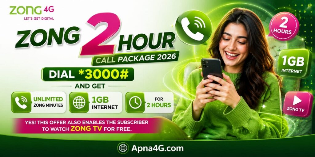 Zong 2 Hour Call Package.