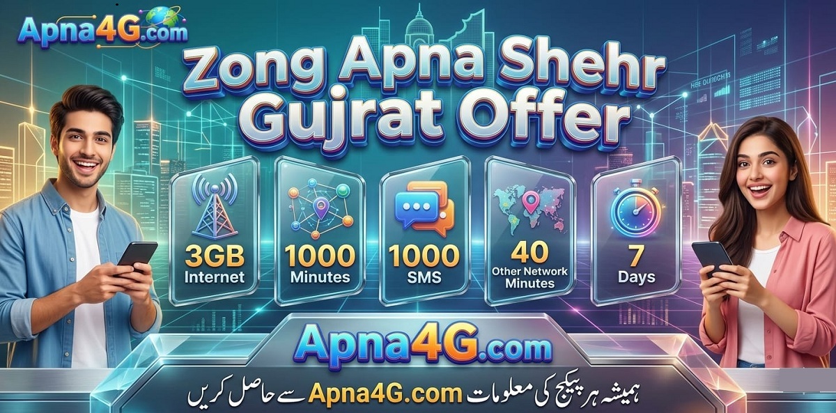 Zong Apna Shehr Gujrat Offer