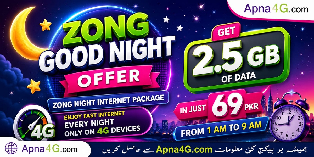 Zong Night Internet Package