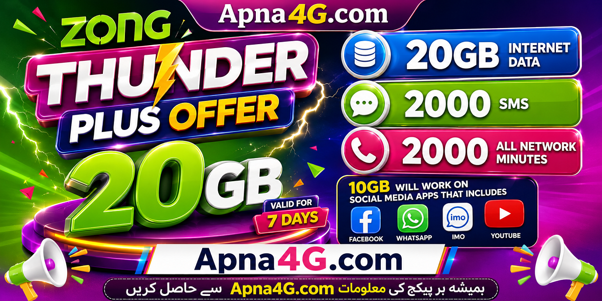 Zong Thunder Plus Offer