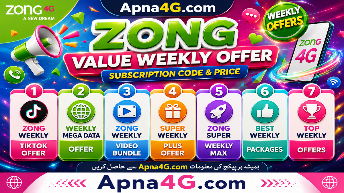 Zong Value Weekly Offer