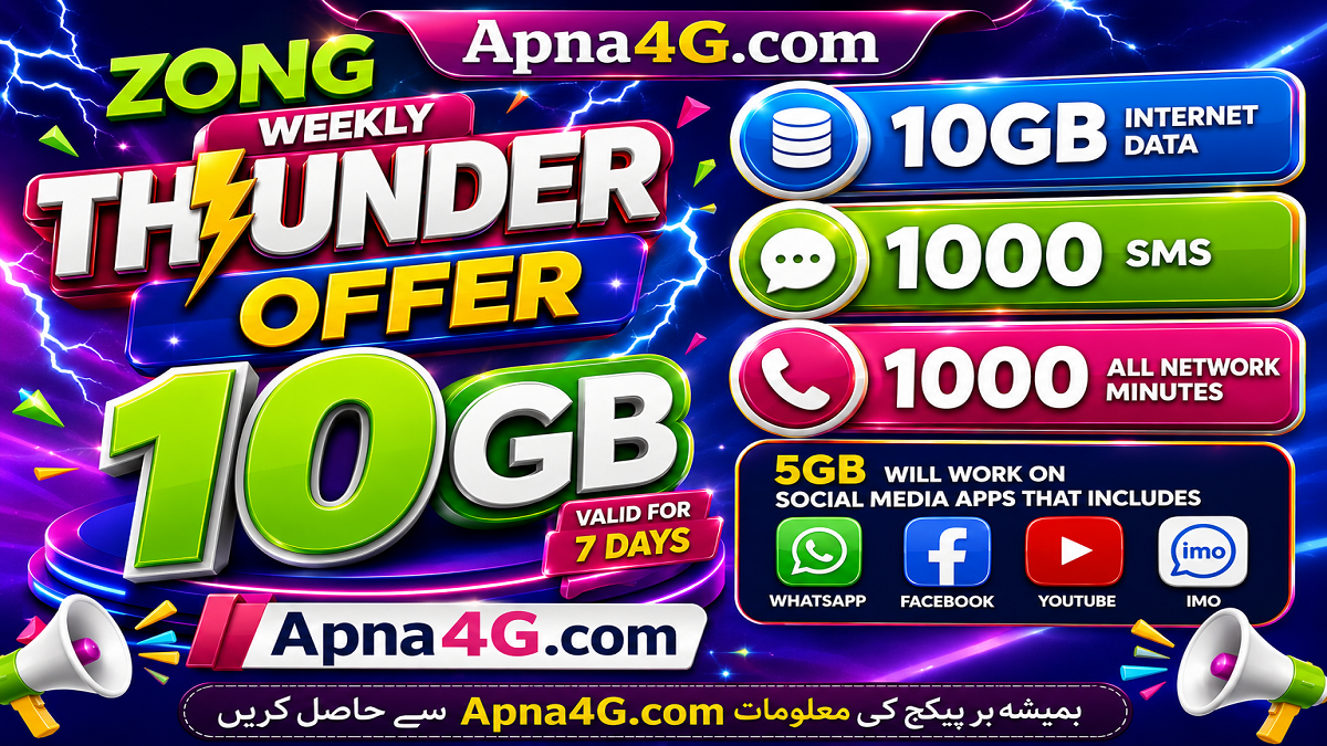 Zong Weekly Thunder Offer