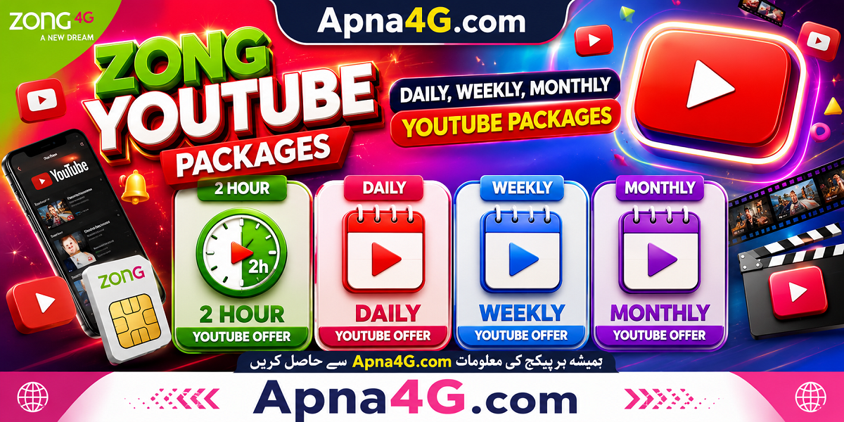 Zong YouTube Packages