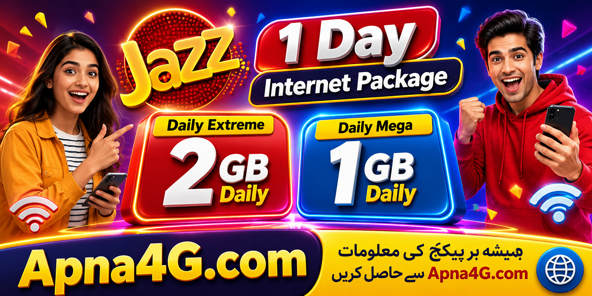 Jazz One Day Internet Package Daily