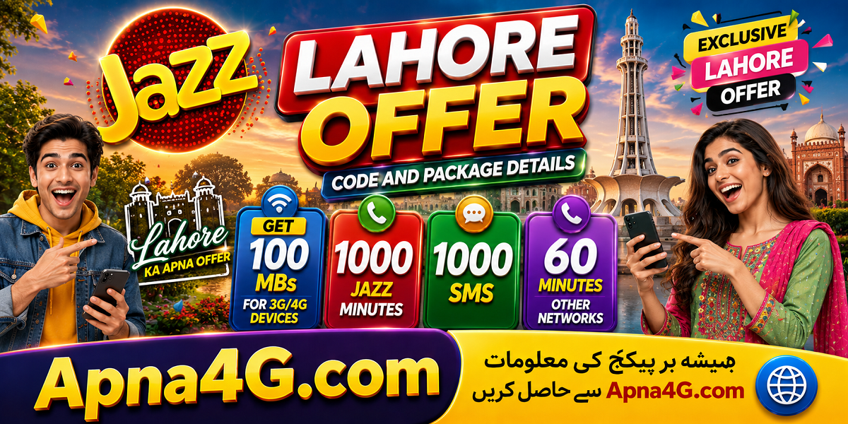 Jazz Lahore Offer