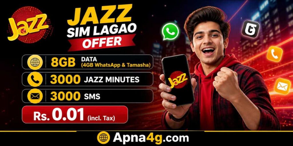 Jazz Sim Lagao Offer