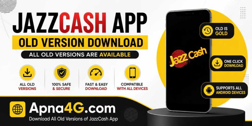 JazzCash Old Version APK Free Download