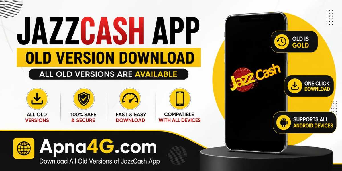 JazzCash Old Version APK Free Download