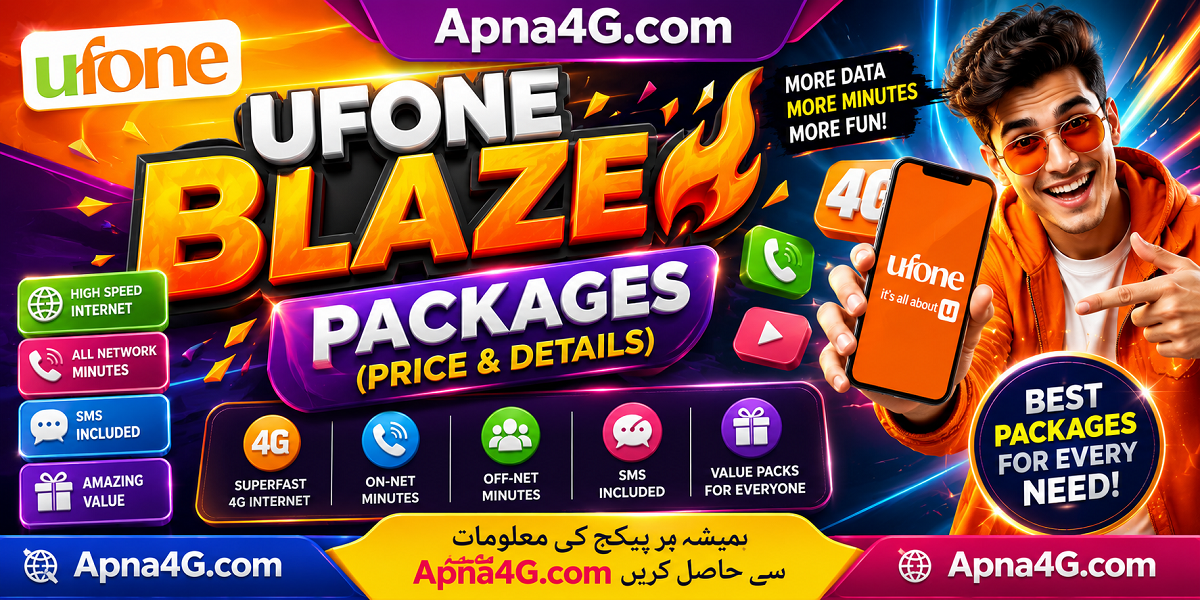 Ufone Blaze Packages Full Details